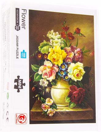 Midex Puzzle Mini 1000El. Martwa Natura Bukiet Kwiatów