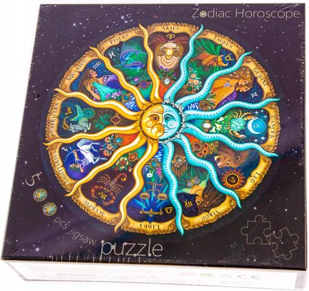 Midex Puzzle Okrągłe 500El. Znaki Zodiaku Horoskop