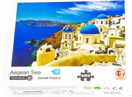 Midex Puzzle Mini 1000El. Wyspa Santorini Grecja