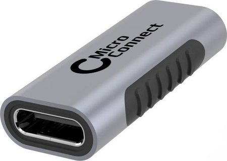 Adapter USB MicroConnect USB-C - Szary (USB-C F-F)