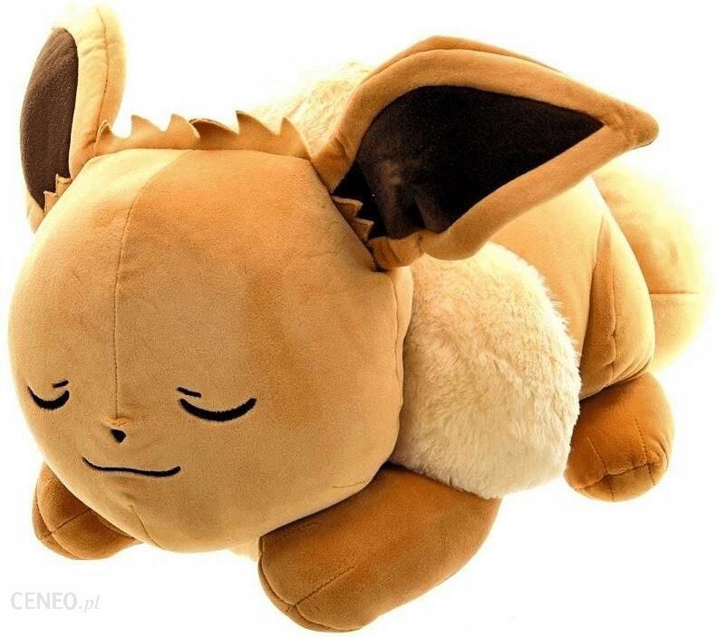 Jazwares Pokémon Maskotka Śpiący Eevee (45 Cm) - Ceny i opinie