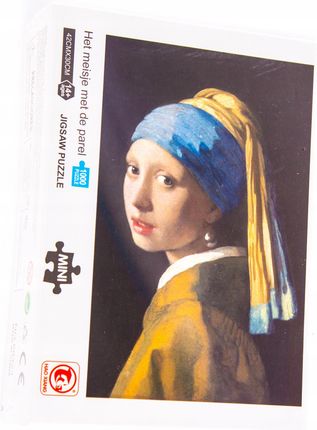 Midex Puzzle Mini 1000El. Dziewczyna Z Perłą Vermeer