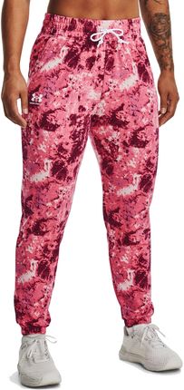 Spodnie Under Arour Under Arour Rival Terry Print Jogger