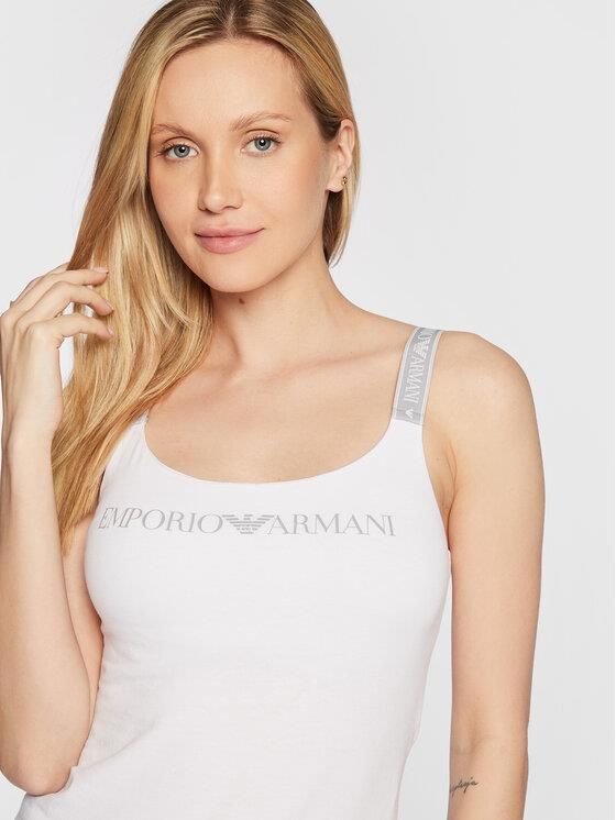 Emporio Armani Underwear Top 164237 2F227 00010 Biały Reglan Fit - Ceny ...