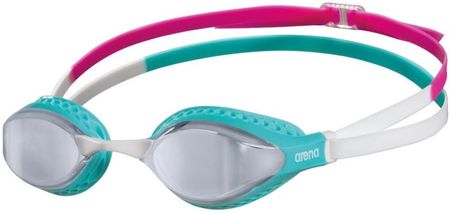 Arena Airspeed Mirror Silver-Turquoise