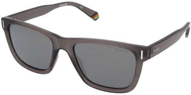 POLAROID Unisex PLD 6186/S Sunglasses - Geometric Square Frame With Rainbow Temples