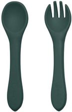 Zdjęcie Petite&Mars Take&Match Silikonowe Sztućce 6m+ Misty Green - Zwoleń