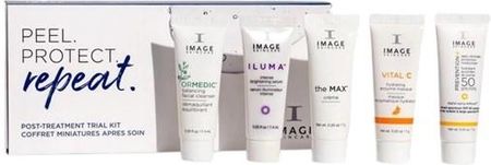Image Skincare Post Treatment Travel Trial Kit - zestaw produktów po profesjonalnym zabiegu złuszczającym - 5x7g