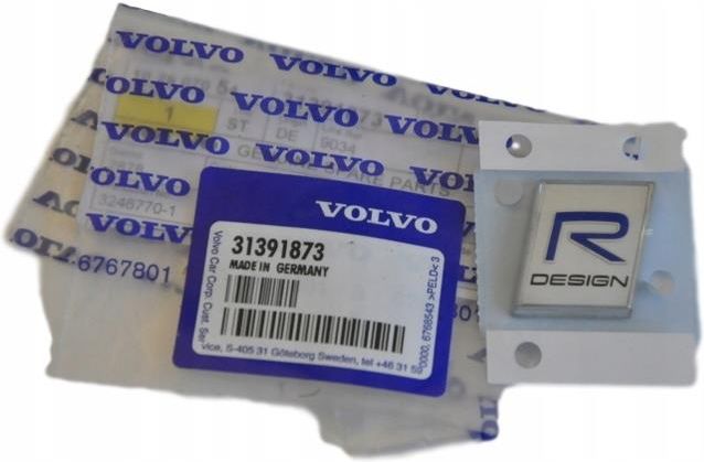 Volvo Xc60 Ii R-Design Emblemat Na Tylna Klape Oe 31391873 - Opinie i ...
