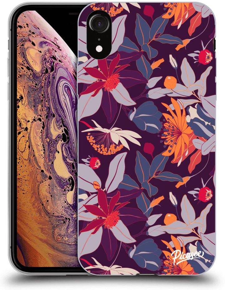 SILIKONOWE CZARNE ETUI NA APPLE IPHONE XR PURPLE LEAF Etui Na Telefon Ceny I Opinie Ceneo Pl