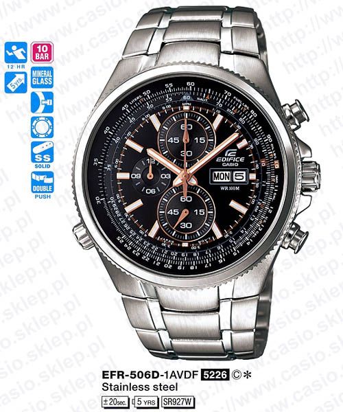 casio efr 506