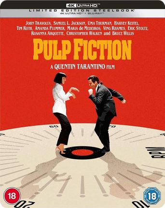 Pulp Fiction (steelbook) [Blu-Ray 4K]+[Blu-Ray]
