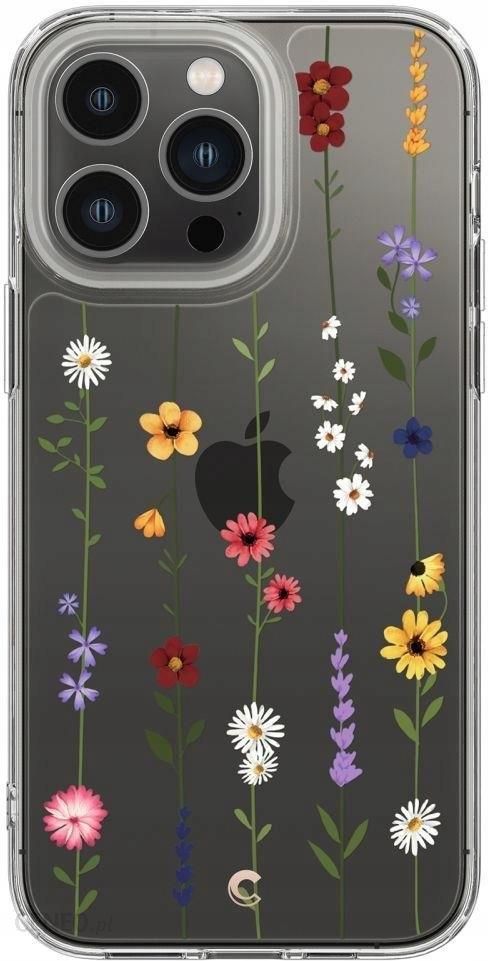 Spigen Cyrill Cecile Etui na iPhone 15 Pro Max - kolorowe kwiaty 