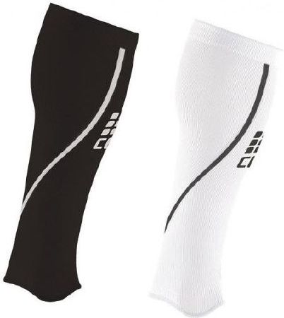 CEP THE RUN COMPRESSION SOCKS LOW CUT WOMEN - MADE IN GERMANY - Chaussettes de sport - white/blanc
