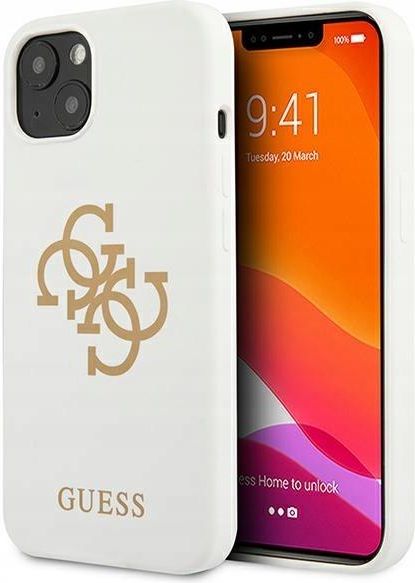 Guess Guhmp15Shitsp Iphone 15 / 14 / 13 6.1 Różowy/Pink Custodia rigida Iml Iridescente Magsafe