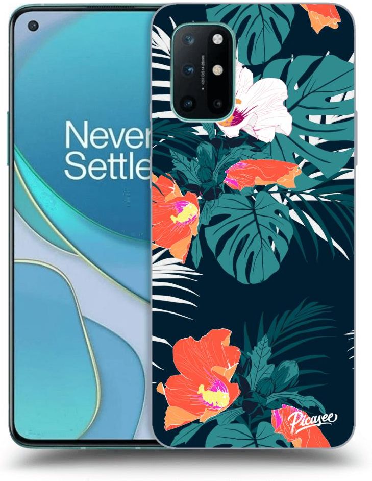 Silikonowe Czarne Etui Na Oneplus T Monstera Color