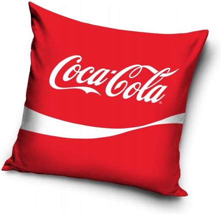 Carbotex Poszewka 3D 40x40 Coca cola Czerwona