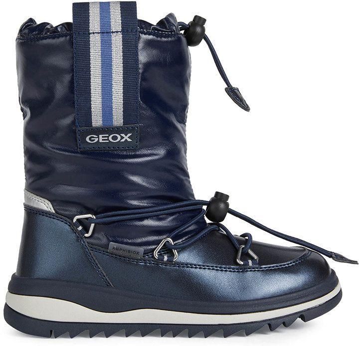 Geox Meisje J Willaboom Girl B A enkellaars, prune, 34 EU