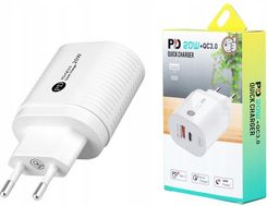 Ładowarka Sieciowa Usb + Gniazdo Typu C Quick (f407e9b0-8e09-4c81-8cf8-43b19e391289)