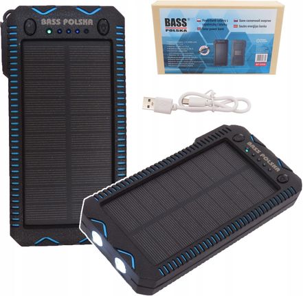 Power Bank Solarny Latarka Ładowarka Słoneczna (5d1edaa5-29ae-43c8-9480-d72bc9d91b41)