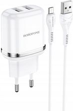 Borofone Ładowarka Sieciowa Dbn4 Aspiring - 2Xusb (1781f1ee-34a7-49e5-b3c3-0ffd3748185b)