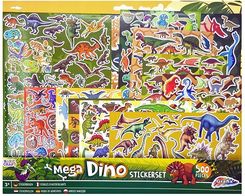 Zdjęcie Grafix Zestaw Naklejek Dinozaurów Dla Dzieci Mega Dino - Mikstat