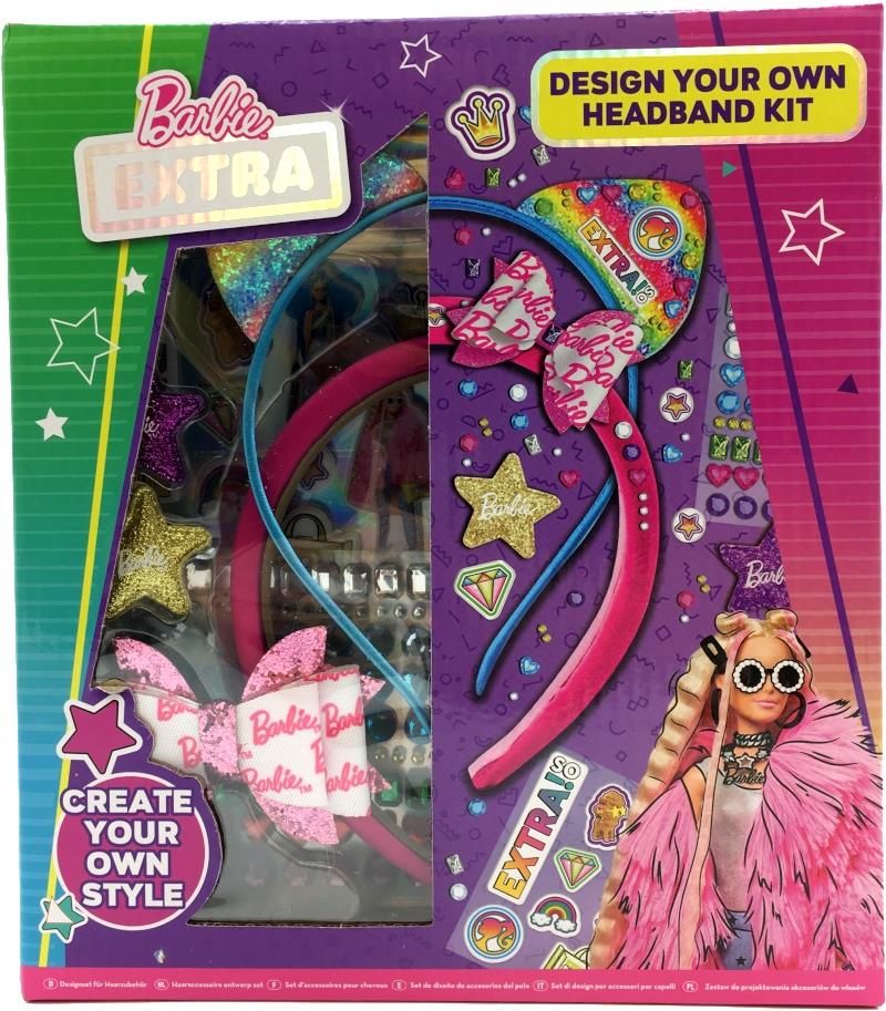 Barbie Rms Rms Barbie Extra Zestaw Kreatywny Ozdód Opaskę Włosów - Ceny i opinie ...