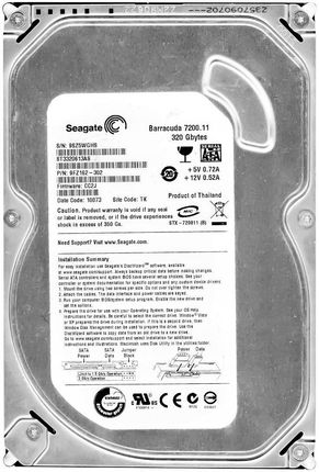 Refurbished Seagate Barracuda 7200.11 st3320813as 320 GB 3.5インチSATA II Seagate Barracuda 7200.11 NCQ ST3320813AS SATA Hard Drives