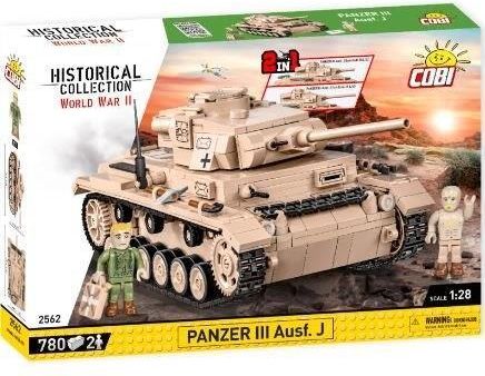 Cobi Klocki 2562 Czołg Panzer Iii Ausf. J Hc Ww2 780El.