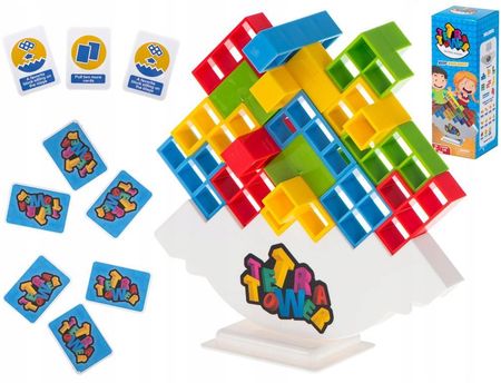 Ikonka Logiczna Układanka Balansujące Klocki Tetris