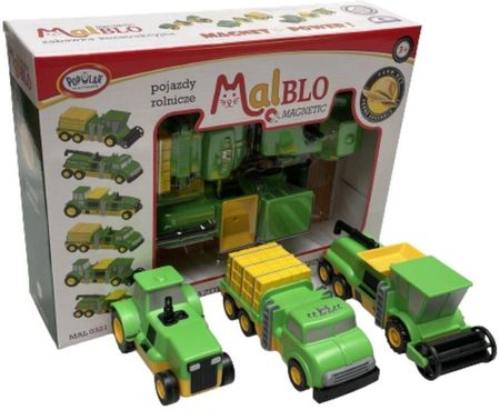 Malblo Magnetyczne Pojazdy Rolnicze Mal 0321