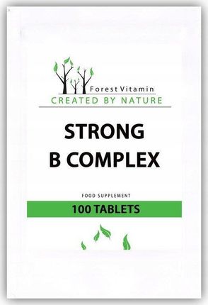 Forest Vitamin Strong B Complex 250tabl