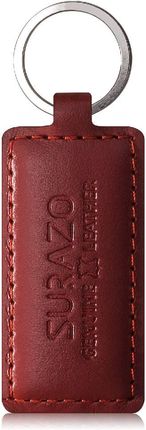 Surazo® Brelok na klucze skórzany - Costa Czerwona