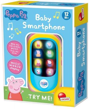 Liscianigiochi Lisciani Giochi Baby Smartfon Peppa Pig Świnka 92253