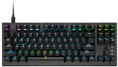 Klawiatura Corsair K60 PRO RGB TKL OPX switch (CH911D01ANA)