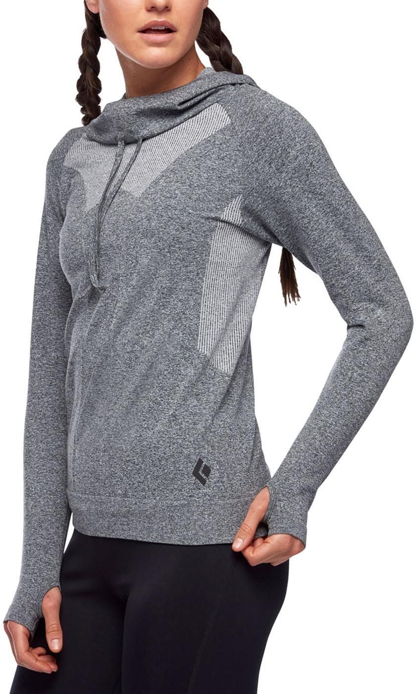 Black Diamond Damska Bluza W Crux Hoody Ap7521200001 Szary Ceny