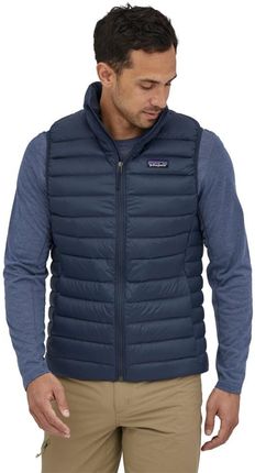 Patagonia Kamizelka Puchowa Męska Down SweateVest New Navy M 195699002654