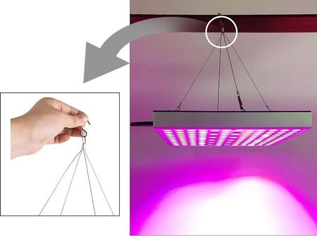 Panel Do Uprawy Roślin Grow Led 30w 144 Led Full Spectrum
