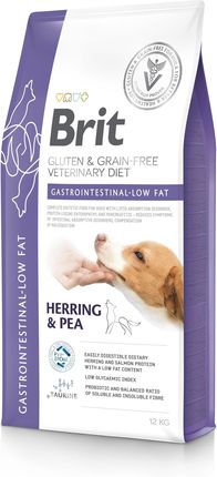 Brit Veterinary Dog Grain Free Gastrointestinal Low Fat 2Kg