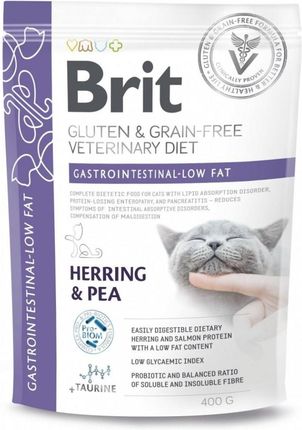 Brit VD Cat Gluten & Grain free Gastrointestinal - Low Fat 400g