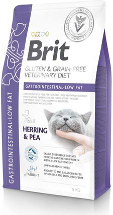 Brit VD Cat Gluten & Grain free Gastrointestinal - Low Fat 5kg