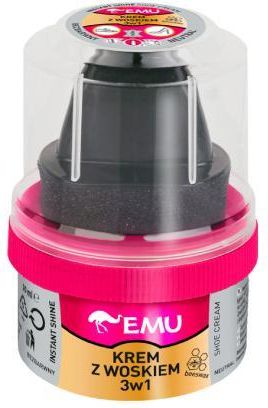 EMU Krem z woskiem do butów 3w1 bezbarwny 50ml