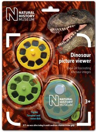 Kieszonkowy Mini Projektor Slajdów Dinozaury