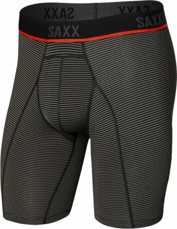 Saxx Kinetic Long Leg Boxer Brief Grey Mini Stripe M Ceny I Opinie Ceneopl 