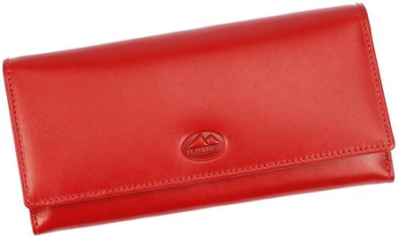 Duży portfel damski skórzany 946 47 RFID Czerwony