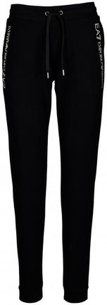 EMPORIO ARMANI EA7 damskie spodnie dresowe BLACK/GOLD 2022