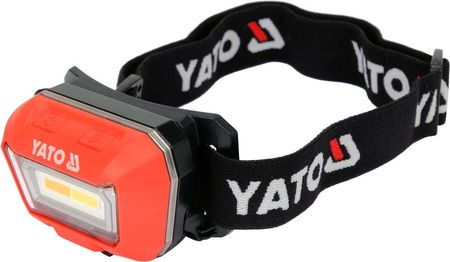 Yato YT-08490 akumulatorowa latarka czołowa 3,7V 1,5Ah IP65 IK07 3 barwy CRI96+ 160 lm