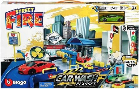 Bburago Garaż Car Wash Playset  18-30406