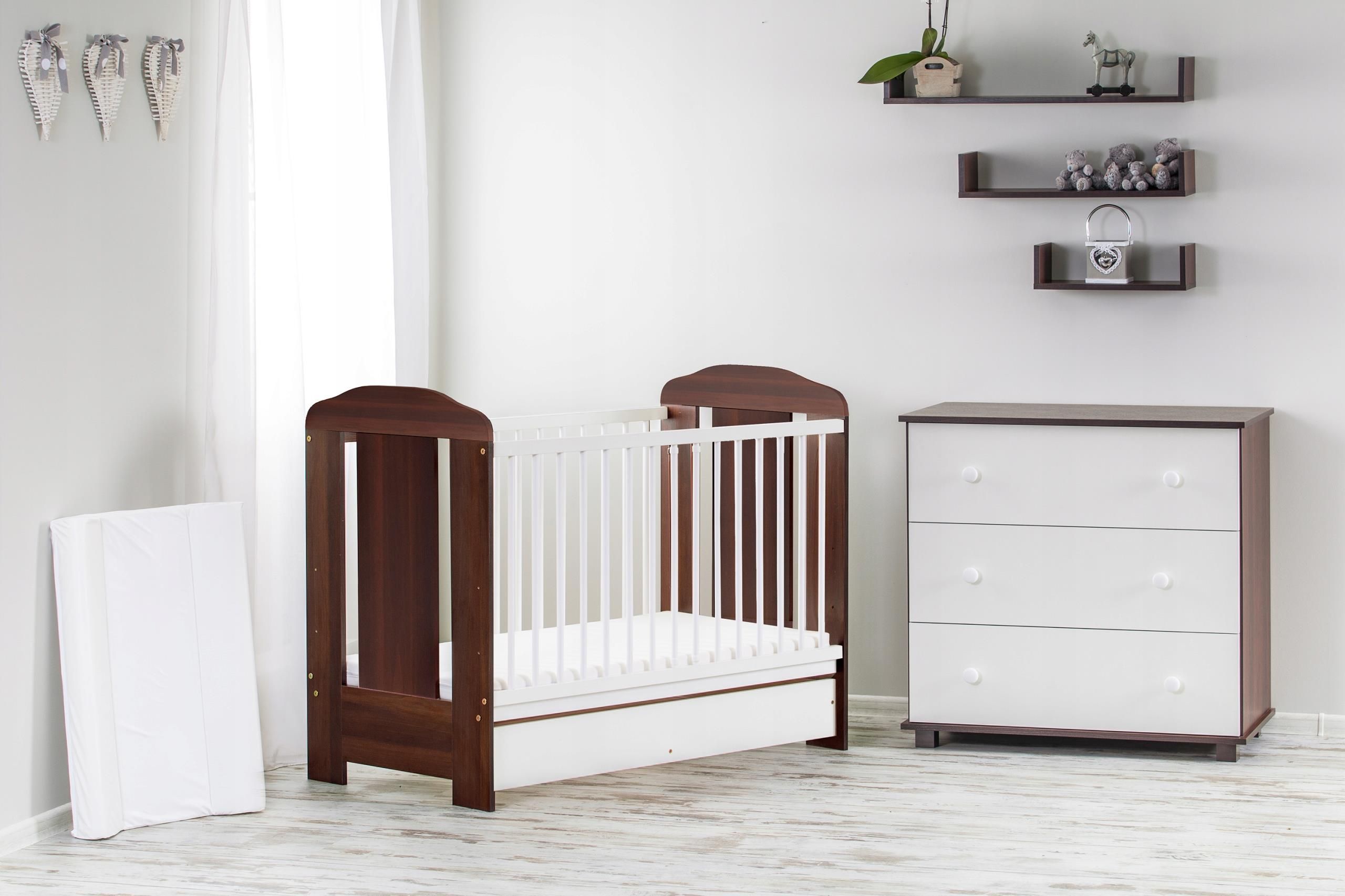 Baby Raj Łóżeczko Z Szufladą Krytą + Materac - Opinie i atrakcyjne ceny ...