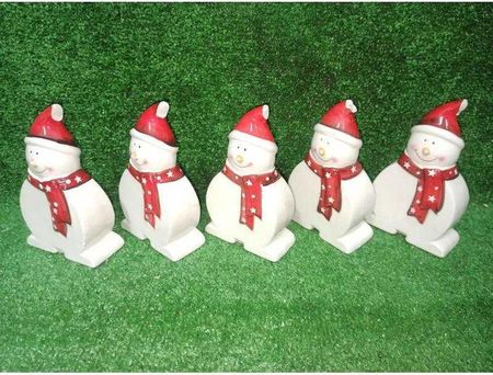 Panon Ceramiczna Figurka Bałwanek 13 5 Cm Christmas Wishes Ii Gatunek 175026